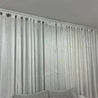 پرده پانچ ساتن