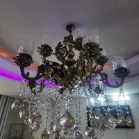 لوستر برنز|لوستر و چراغ آویز|آبیک, |دیوار