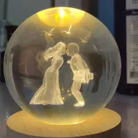 گوی و چراغ خواب و انواع وسایل تزئینی|چراغ خواب و آباژور|خمین, |دیوار