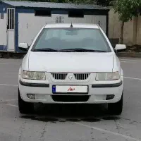 سمند سفید مدل 90 دوگانه کارخانه بی رنگ|خودرو سواری و وانت|گرگان, |دیوار