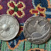مدال نقره ذوالفقار و ثور رضا شاه|کلکسیون سکه، تمبر، اسکناس|تهران, مجیدآباد|دیوار