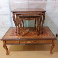 جلومبلی و عسلی معرق کد k1|مبلمان خانگی و میز عسلی|چهاردانگه (تهران), |دیوار