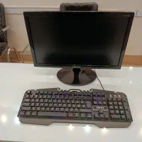 کامپیوتر و کیس کامل همراه با آرشیو فیلم و سریال