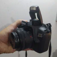 دوربین کانن d4000 با لنز ۵۰ فیکس
