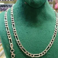 زنجیر نقره عیار ۹۲۵ مدل فیگارو