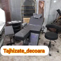 تخت تتو ترولی آینه آرایشگاه آرمرست صندلی سرشور پاف|آرایشگاه و سالن‌های زیبایی|شیراز, شهرک فرزانگان|دیوار