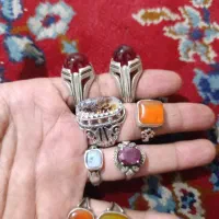 انواع انگشتر نقره
