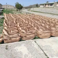 فروش انواع سبد بچه و استوانه حصیری با قیمت ارزان|عمده‌فروشی|همدان, |دیوار