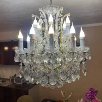 لوسترپوسته ای کریستالRCR|لوستر و چراغ آویز|تهران, شهرک صدرا|دیوار