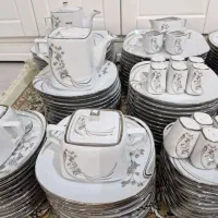 ظروف چینی دوازده نفر 102تکه باز نشده