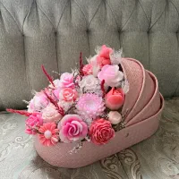 باکس گل شمعی و باکس پول ویژه نوزاد، تولد و هدیه