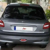 ۲۰۶ مدل ۹۴تیپ دو دریچه گاز سیمی|خودرو سواری و وانت|تبریز, |دیوار