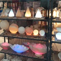 انواع نمک های دکوری و چراغ خواب