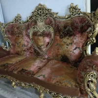 مبلمان تاج بلندسلطنتی راحتی شیک چوب راش زیرقیمت|مبلمان خانگی و میز عسلی|خرم‌آباد, |دیوار