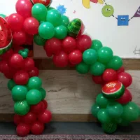 بادکنک آرایی آماده یلدایی