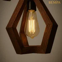 لوستر چوبی|لوستر و چراغ آویز|ارومیه, |دیوار