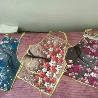 پیش بند مخمل سه بعدی لمینت دار و دمکنی