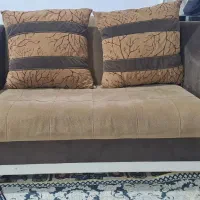 فروش مبل ۷ نفره دست دوم سالم|مبلمان خانگی و میز عسلی|اهر, |دیوار