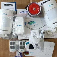 دزدگیر سیم کارتی کروی w181 با دو چشمی