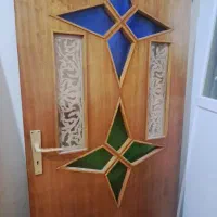 درب چوبی قدیمی بسیار تمیز|مصالح و تجهیزات ساختمان|اصفهان, سودان|دیوار