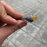 انگشتر فول قلم سنگ عقیق یمن|جواهرات|تهران, شهرک طالقانی|دیوار