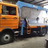 جرثقیل خاور کفی دار  دکل بلند همراه سبد ایمن|خدمات حمل و نقل|مبارکه, |دیوار