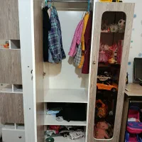 تخت و کمد نوجوان|تخت و سرویس خواب|قزوین, |دیوار