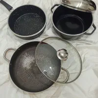 قابلمه و ماهیتابه تک دسته و دو دسته فروش فوری