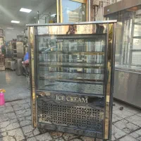 فریزر مکعبی ویترینی یک متری در حد نونو