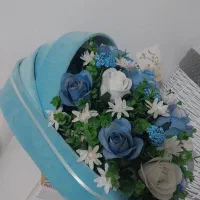 دسته گل عروس. باکس گل و باکس گل بچه پسرانه|گل مصنوعی|ارومیه, |دیوار