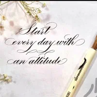 آموزش خوشنویسی با خودکار و قلم . طراحی . نقاشی|خدمات آموزشی|مشهد, تربیت (صدف)|دیوار