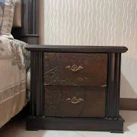 آیینه و کنسول پاتختی جا کفشی میز تلوزیون|تخت و سرویس خواب|رشت, سیا اسطلخ|دیوار