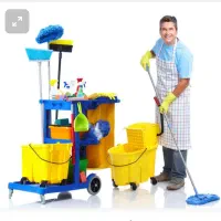 نظافت وتمیز کاری خونه انجام  میدم