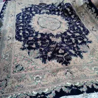 فرش ۹ متری ماشینی سرمه ایی|فرش|رشت, پارک شهر|دیوار