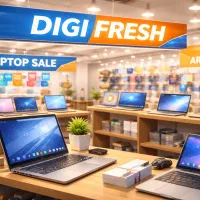 فروش بی‌بدیل لپ‌تاپ‌های برند و استوک در جشنواره