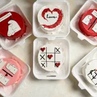 کیک دونفره ولنتاین کیک تولد