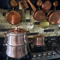 سه عدد قابلمه مسی