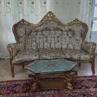 مبلمان سلطنتی نه نفره|مبلمان خانگی و میز عسلی|بناب, |دیوار