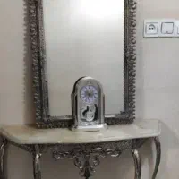 ست کامل دکور کلاسیک آینه کنسول شمعدان