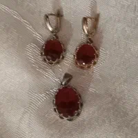 نیم ست نقره