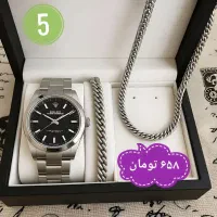۶ مدل ست ساعت،دستبند،گردنبند مردانه شیک باضمانت|ساعت|شیراز, گلکوب|دیوار