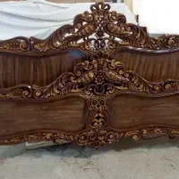 سرویس خواب سلطنتی با کنده کاری دست دونفره بدون کفی|تخت و سرویس خواب|تهران, شهرک گلها (تهرانسر)|دیوار