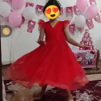 لباس مجلسی دخترانه فقط یکبار پوشیده شده