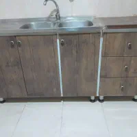 فروش کابینت ام دف فلز نو جنس محکم|مصالح و تجهیزات ساختمان|زرقان, |دیوار