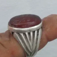 ۹ عدد انگشتر نقره اصلی ۹۲۵ دست ساز وقدیمی|جواهرات|هندیجان, |دیوار