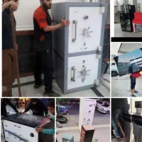 کارگرتنهاحمل اثاث اسباب منزل جابجای یخچال سایدمبل