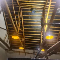 کارگر ساده و قلیون زن