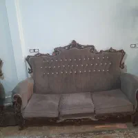 یک دست مبل هفت نفره تمیز و سالم یک میلیون|مبلمان خانگی و میز عسلی|ملارد, |دیوار