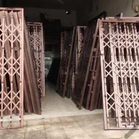 حفاظ اکاردئونی ضد سرقت/درب اکاردیونی درجه یک|مصالح و تجهیزات ساختمان|کرج, شهرک یاس جنوبی|دیوار