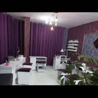 پرده پانچ بنفش|پرده، رانر، رومیزی|اصفهان, بهارستان (مخابرات)|دیوار